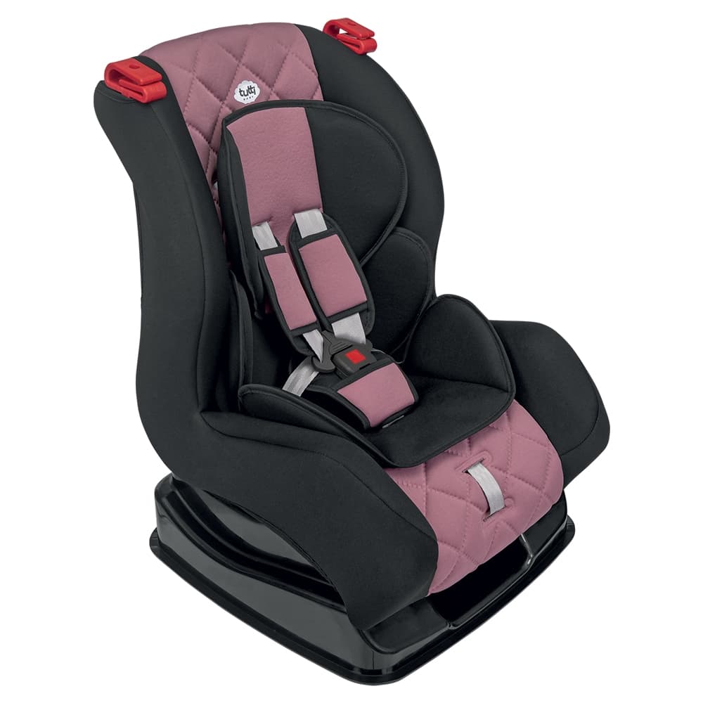 Poltrona Para Auto Atlantis Preta/Rosa Tutti Baby