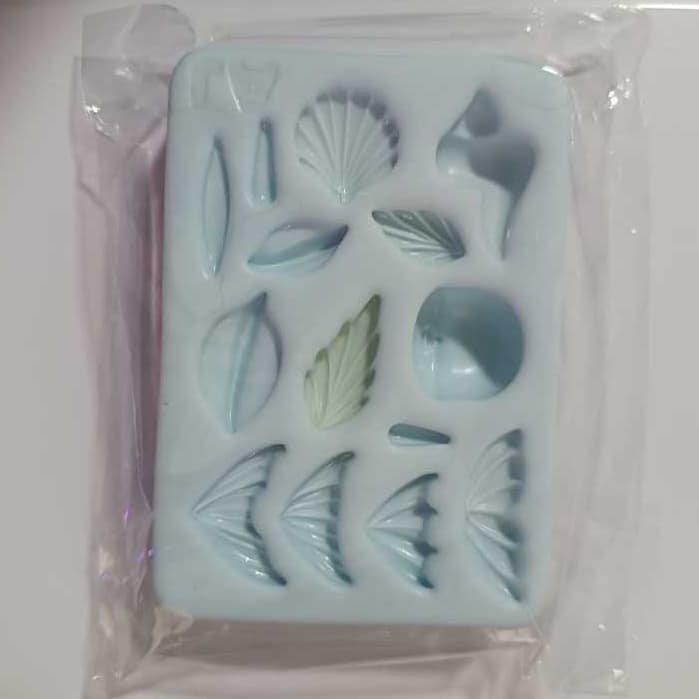 Molde de Silicone para Biscuit - Sereia - Angellartes