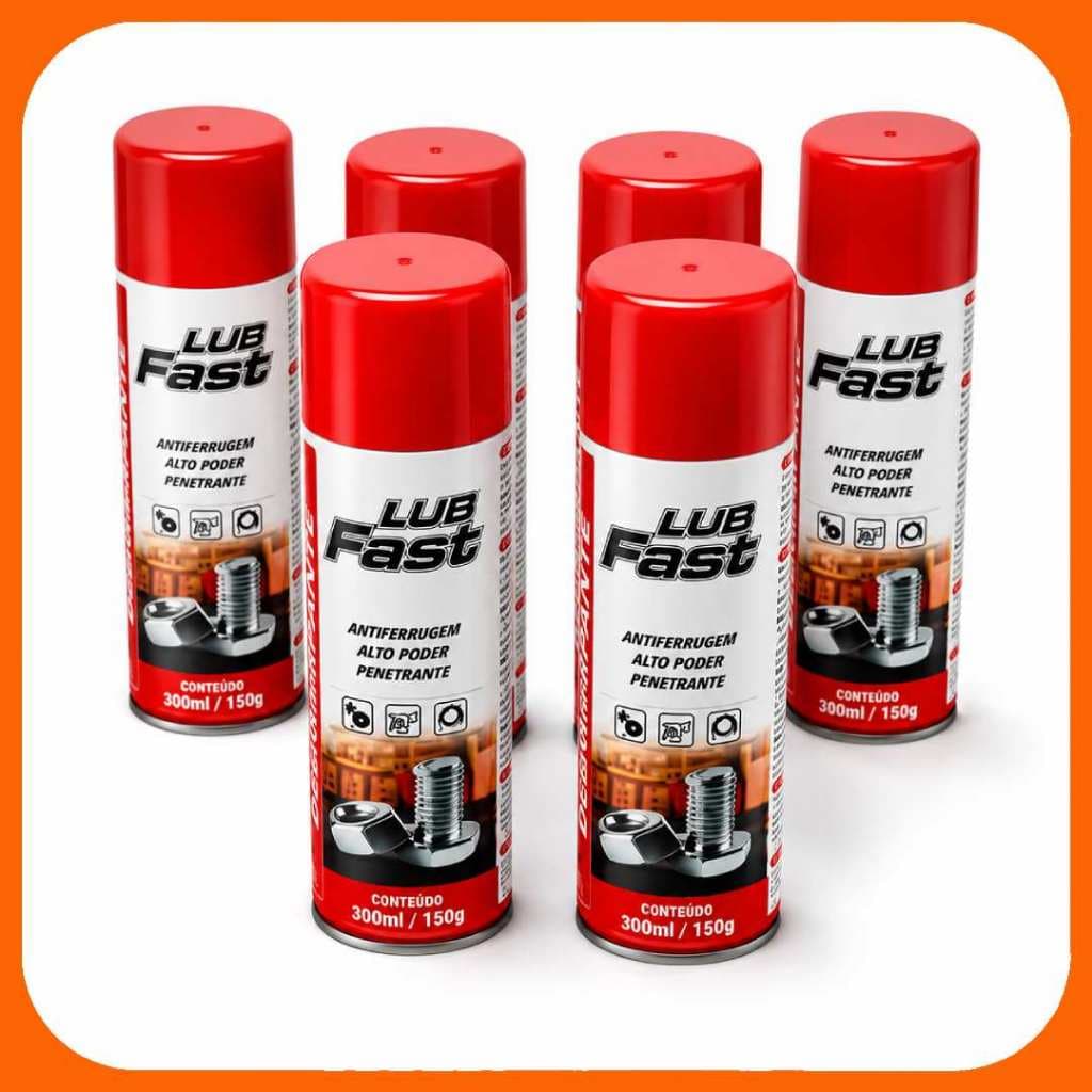 Kit Desengripante Spray 300ml Te0001161 Lub Fast