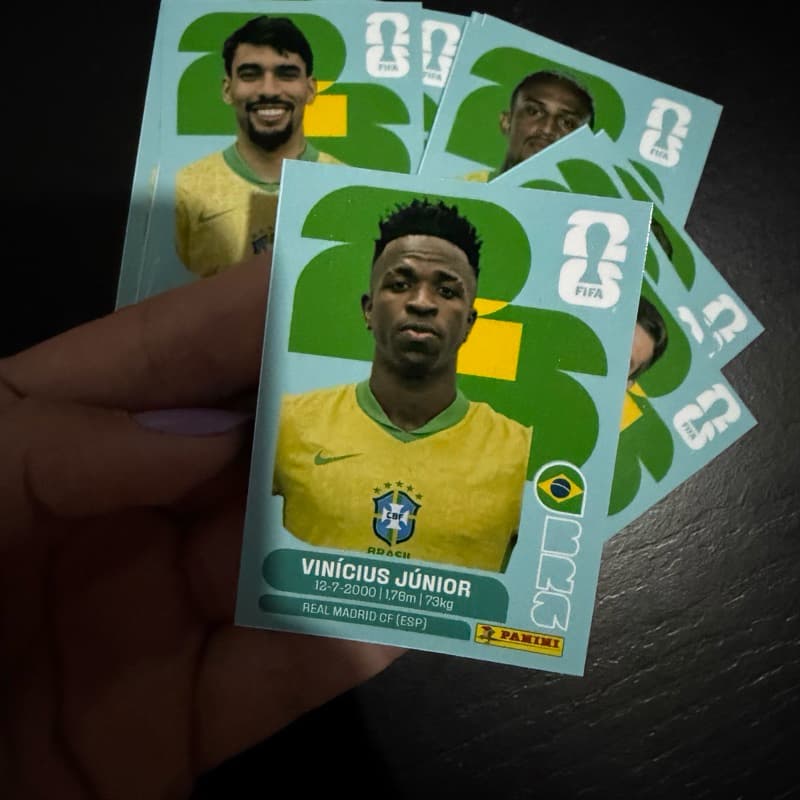 20 figurinhas seleções |brasileira | Noruega| França| complete seu álbum