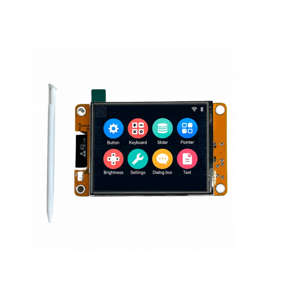 Placa Esp32 Com Display 2.8 Touch Screen 240x320 Wi-Fi Bluetooth Caneta+ Cabo USB+Case Display TFT toque tela LED RGB 4G