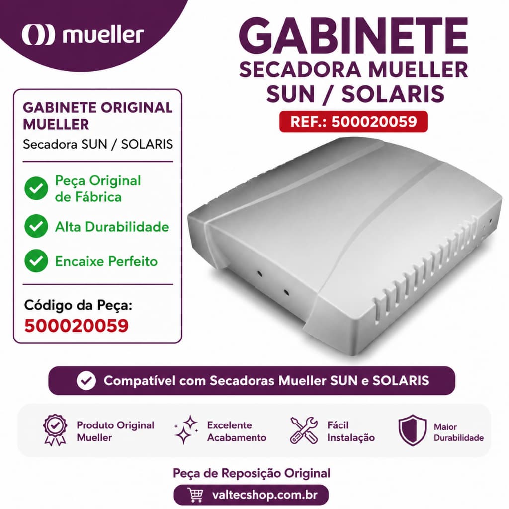 GABINETE SECADORA MUELLER SUN / SOLARIS Ref.: 500020059 LAVANTERIA/ORIGINAL