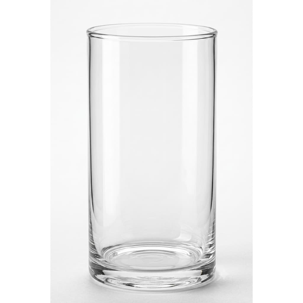 Vaso Tubo De Vidro Transparente Cilindro 30x14cm (Promoção)