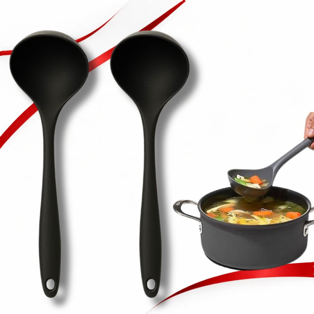 Concha de Silicone Feijão Sopa Serve Grandes Porções