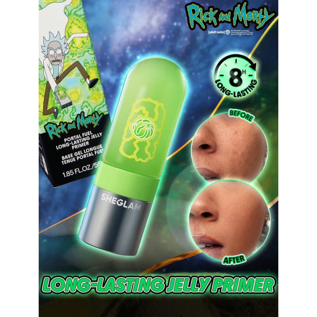 Primer Hidratante em Gel de Longa Duração Rick and Morty - SHEGLAM
