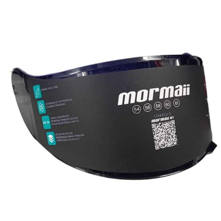 VISEIRA CAPACETE MORMAII M1 FUMÊ ORIGINAL NOVA OFERTA ULTIMA UNIDADE