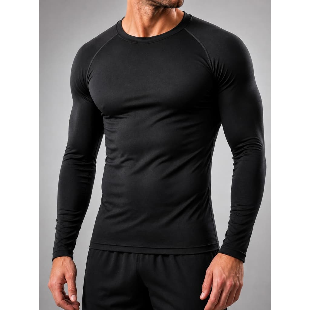 Camisa Uv Térmica Masculina Manga Longa Segunda Pele Blusa Camiseta Termica Proteção 50+
