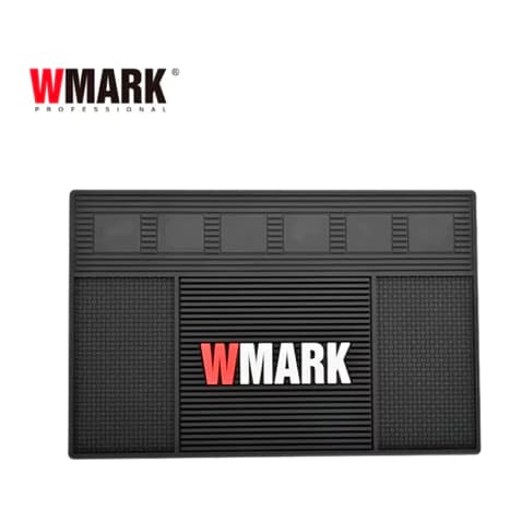 Tapete Magnetico Wmark W41 Oganizador de Salao Antiderrapante 3D Barbeiro