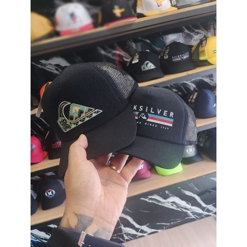 💥🚨 Kit 02Bonés Trucker Tela | Cores | Ideal Revenda e Atacado retro