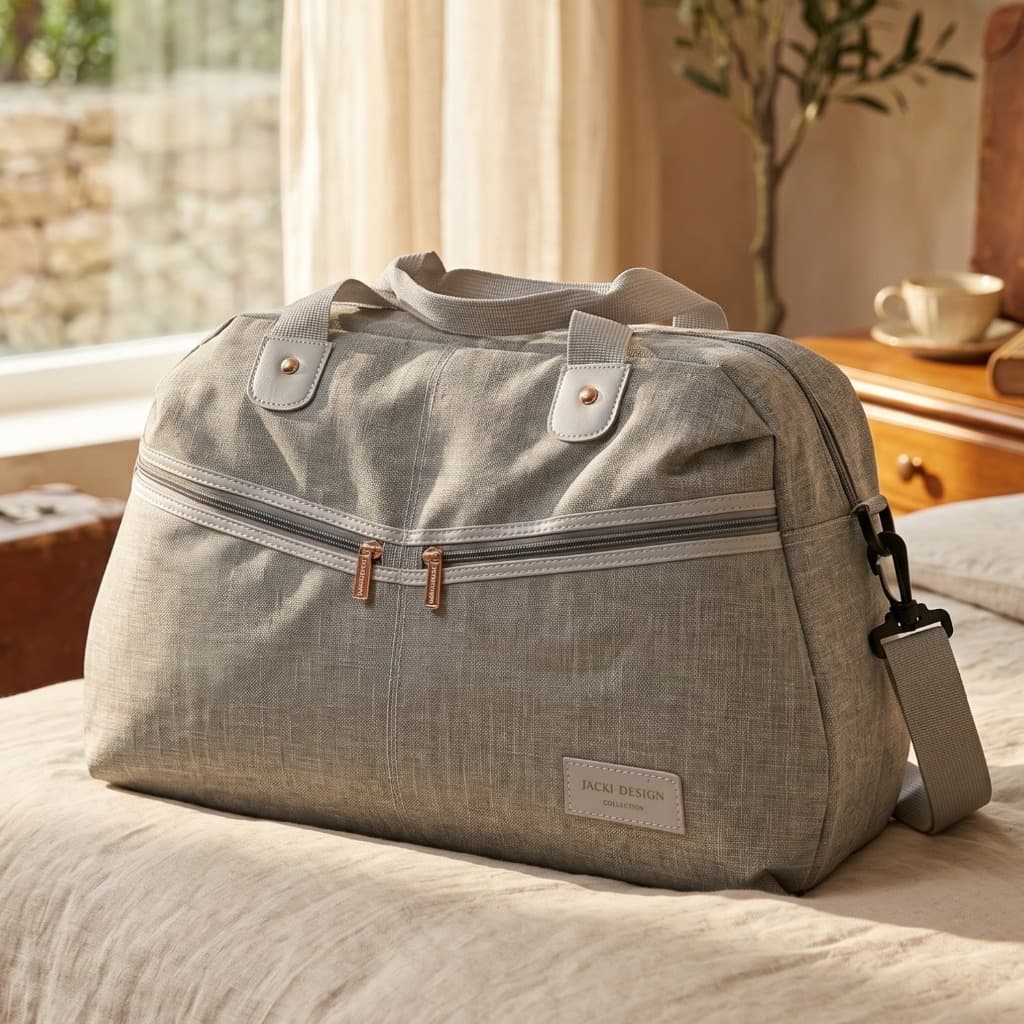 Bolsa Academia Viagem Impermeável Espaçosa Com Alça Mão e Ombro | Jacki Design