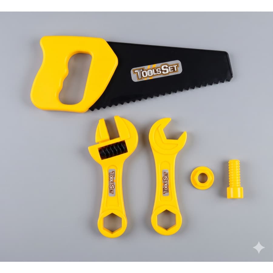 🛠️ Kit de Ferramentas Infantil – 5 Peças ✨