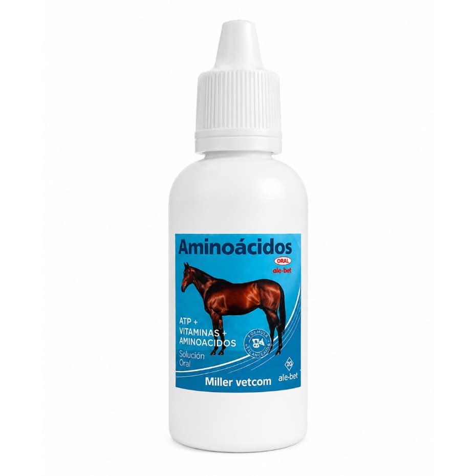 Aminoácidos Oral Alebeat 30ML – Suplemento de Alta Performance Energia, Recuperação e Desempenho – Miller Vetcom