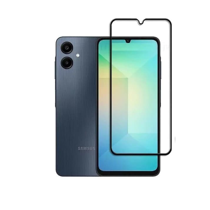 Película 3D Vidro Temperado Com Aplicador Para Samsung Galaxy A06 Anti Queda 9H