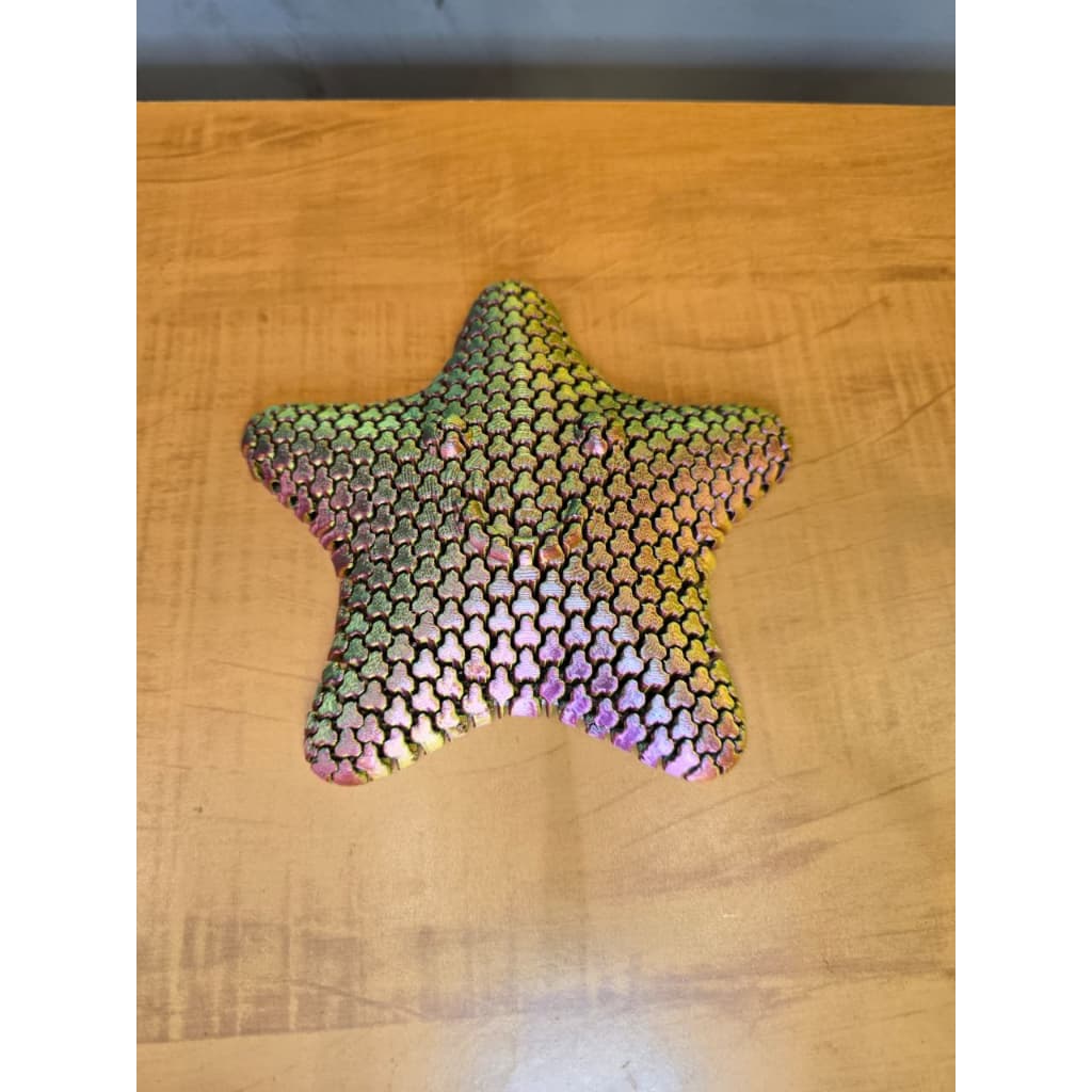 Estrela-do-Mar Sensorial Flexível em Impressão 3D