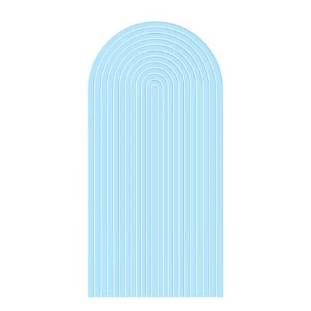 Painel Em Tecido Sublimado Laterais 2,0 Por 1,0 RIPADO