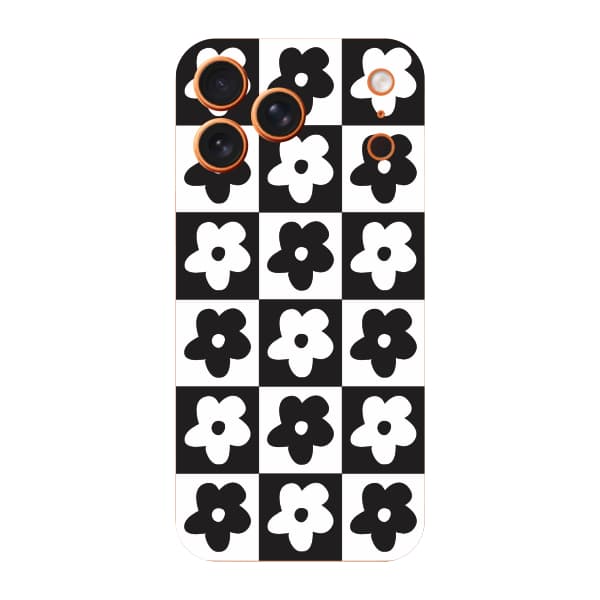 Capinha para iPhone 17 Pro Anti Impacto Fashion - MOSAICO DE FLORES