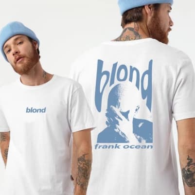 Camiseta Masculina frank ocean blond Vintage T-Shirt 100% Algodão Otima Qualidade
