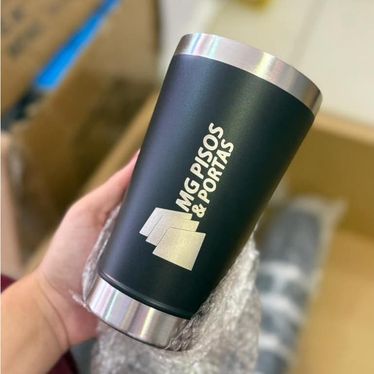 kit 2/5/6 copos térmicos personalizados com sua logo, brinde, nome, empresa, time ou o presente perfeito