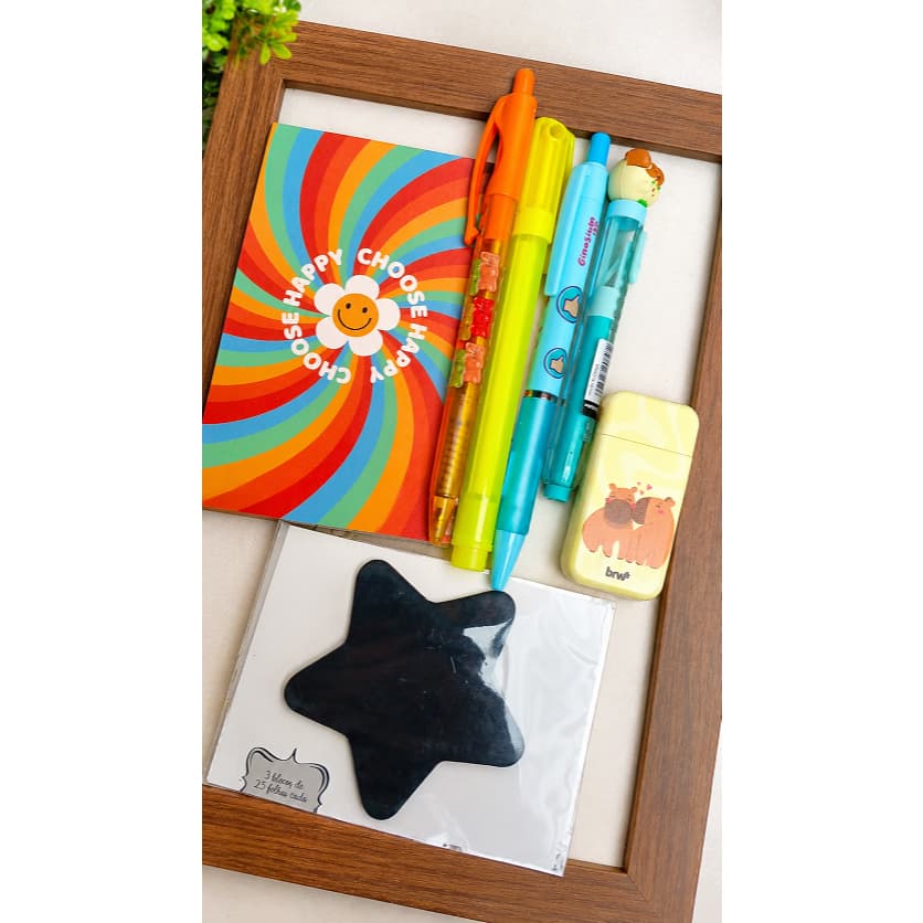 CONJUNTO DE ANOTAÇÕES COM 7 ITENS-TAMOIO - PARA VOCÊ ARRASAR