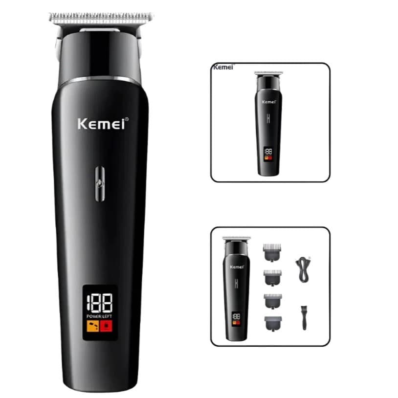 Kemei Km-1113 Máquina De Cortar Cabelo Profissional Acabamento Potencia 5W