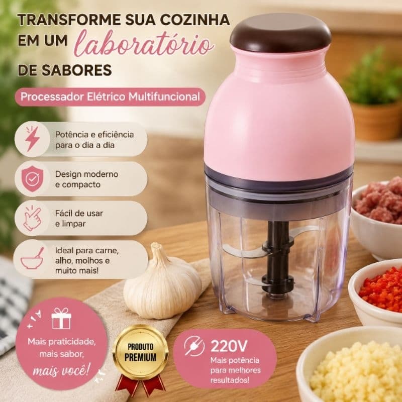 Moedor De Carne De Alimentos Picador De Frutas Eletrico 220V