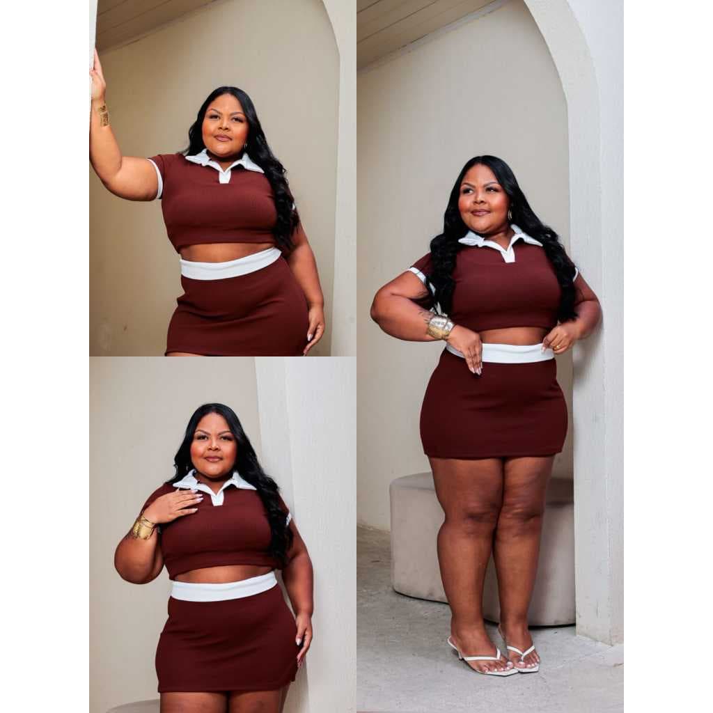 Conjunto Polo - MIDSIZE veste do 44 ao 52 podendo vestir mais