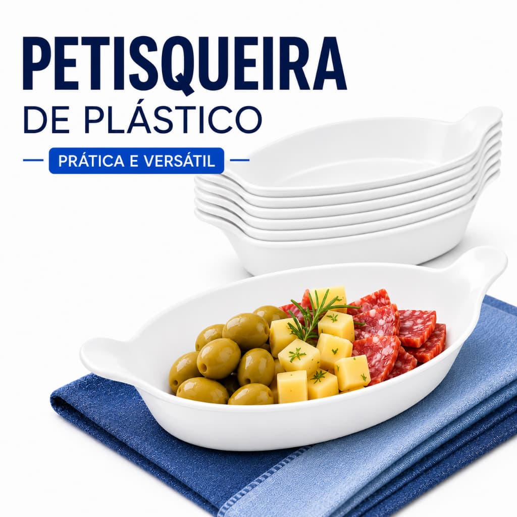 Kit 10 Petisqueira Canoa Barquinha Plástica Para Festas