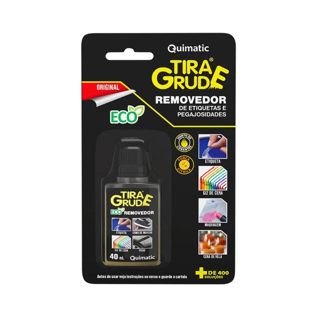 Tira Grude Quimatic FA1 Tapmatic 40ml Removedor de Adesivos e Colas