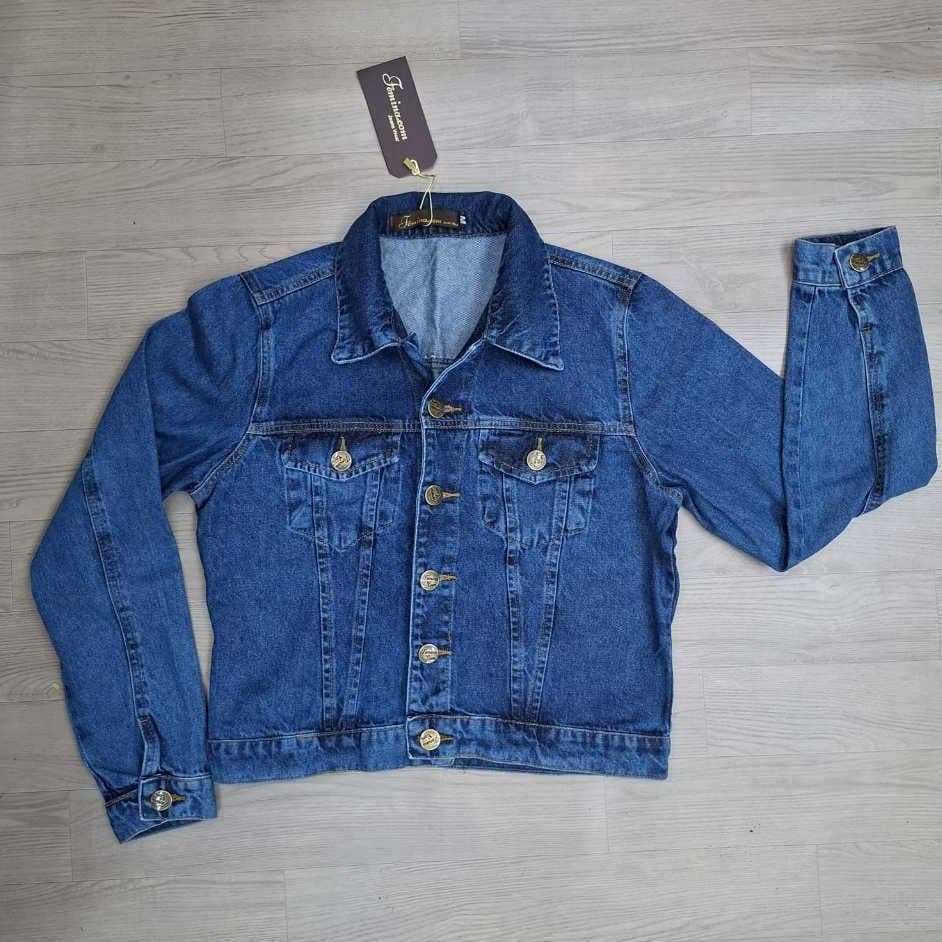 Jaqueta Feminina Jeans Femina Jeans Tradicional sem Lycra Do M Ao EXG Plus Size