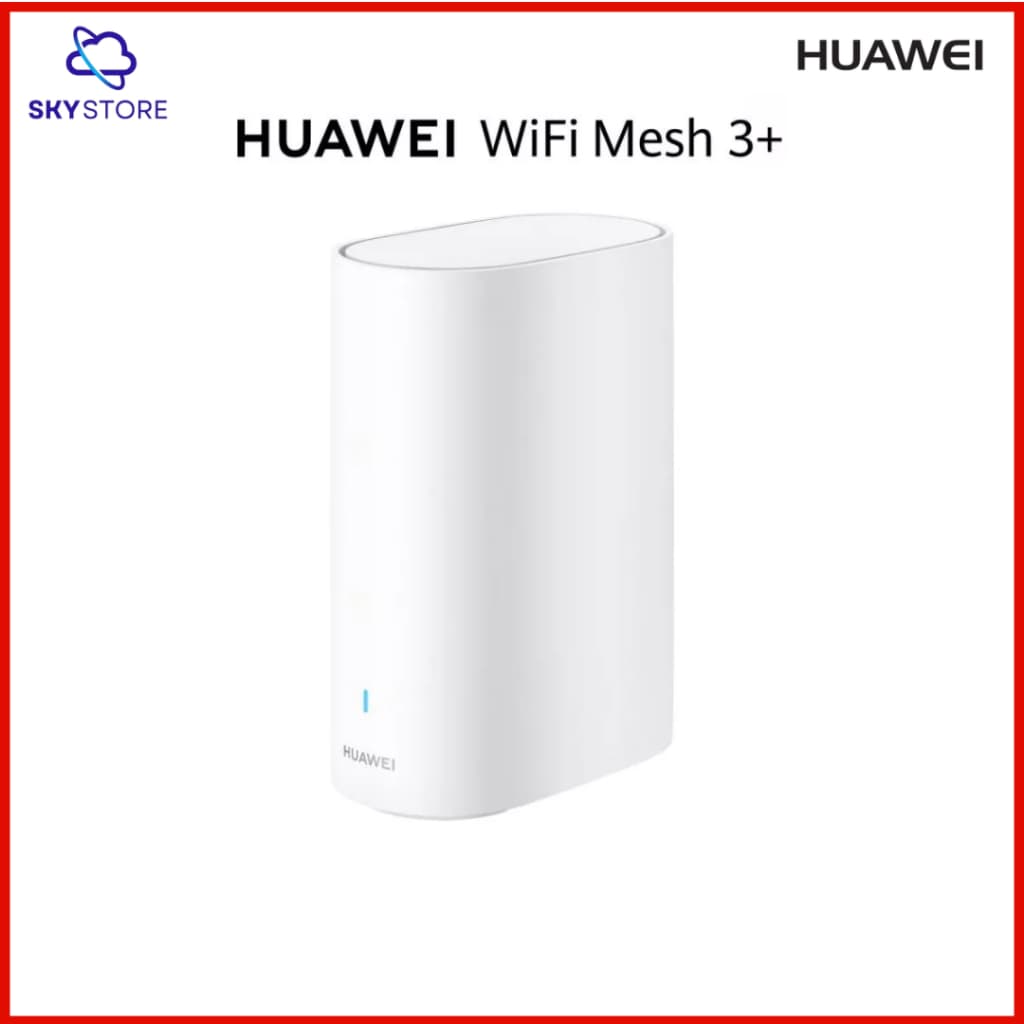 HUAWEI WiFi Mesh 3+ | Roteador | WiFi 6 AX3000 de Banda Dupla | Wi-Fi para a Casa Toda | Game Turbo