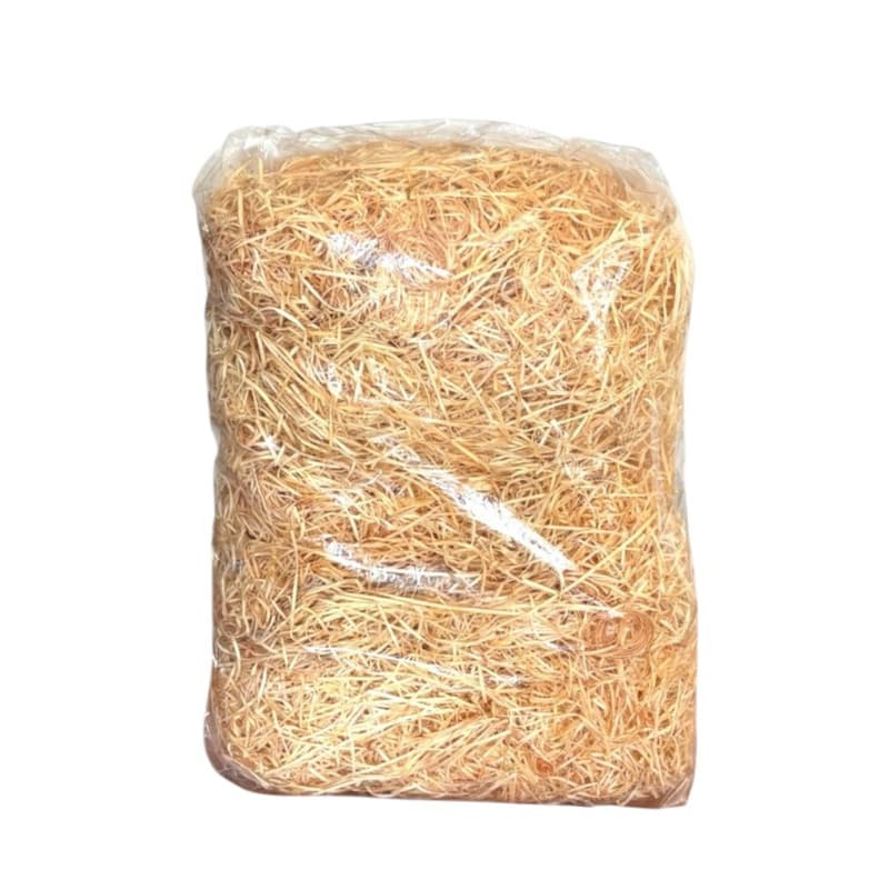 Palha de madeira decorativa Pinus Natural Macia 250g a 1 kg para enfeite presente