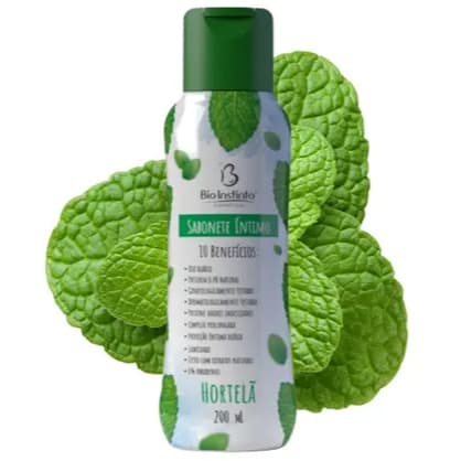 Sabonete Intimo Feminino Hortela Aromas Do Brasil 200ml Redutor De Odores Refrescante Original