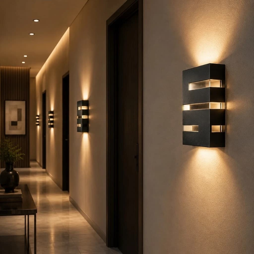 Arandela Decorativa Parede Interna Externa Bivolt G9 Resistente Chuva Acompanha LED