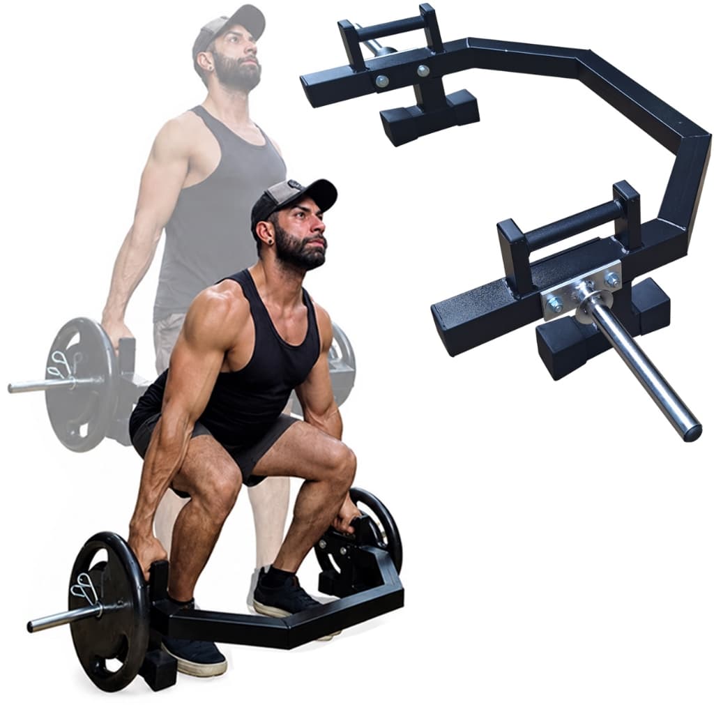 Barra Hexagonal Trap Bar Para Musculação Home Gym Academia Levantamento Terra Stiff Agachamento Ombros