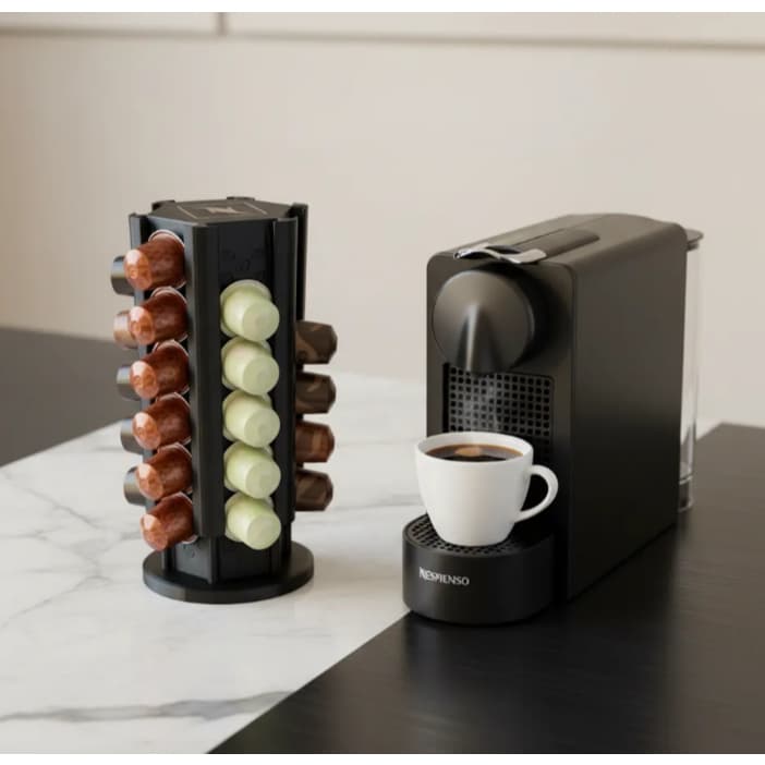 Suporte Giratório para Cápsulas de Café