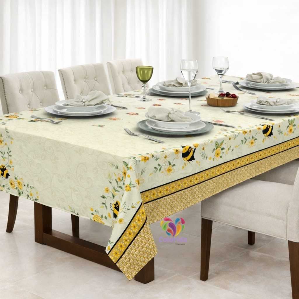 Toalha Decoração De Mesa Posta 4 Lugares Rústica Luxo