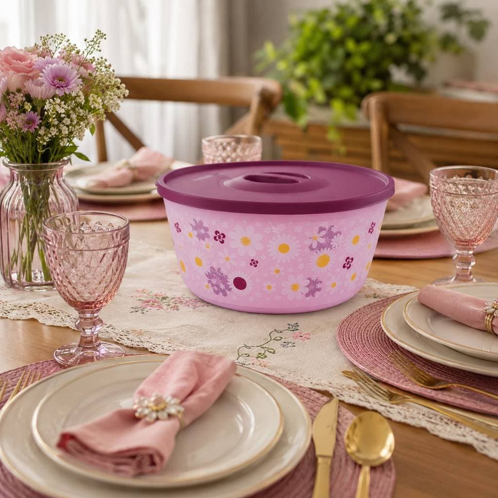 Ilumina Margarida 4,3L Tupperware® – Elegância e Praticidade para sua Mesa