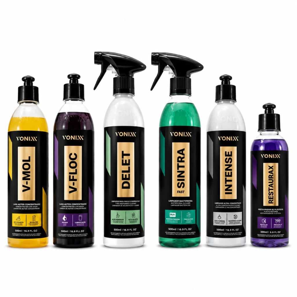 Kit Completo Vonixx Lavagem interna e externa