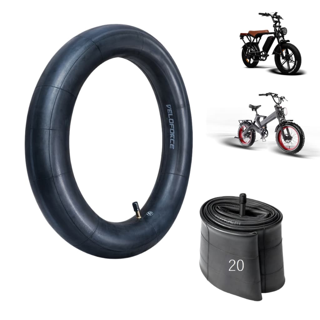 Câmara de Ar para Pneus 20 x 4.0 Bico Grosso do Tipo Gordo Para Fat Bike
