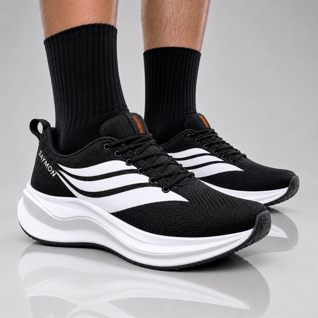 Tênis Academia Masculino Adulto Leve Nuvem Yy3 Confortável Import Fast Correr Adds