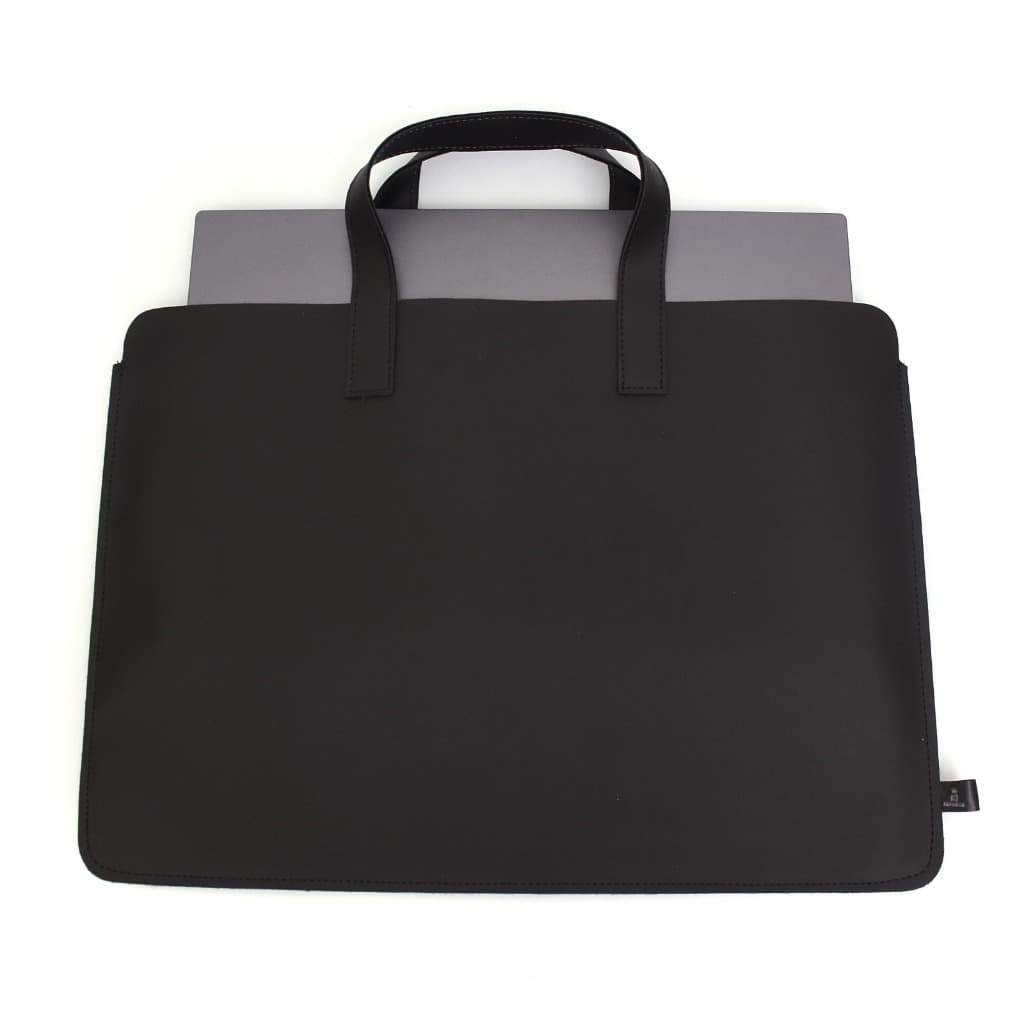Bolsa Feminina Sacola Grande Tote Notebook 13 a 17pol Trabalho Faculdade Alça Ombro Couro Ecológico