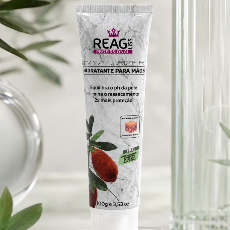 Hidratante para Mãos Moisturizer 100g - Proteção e Suavidade - Reag Liss