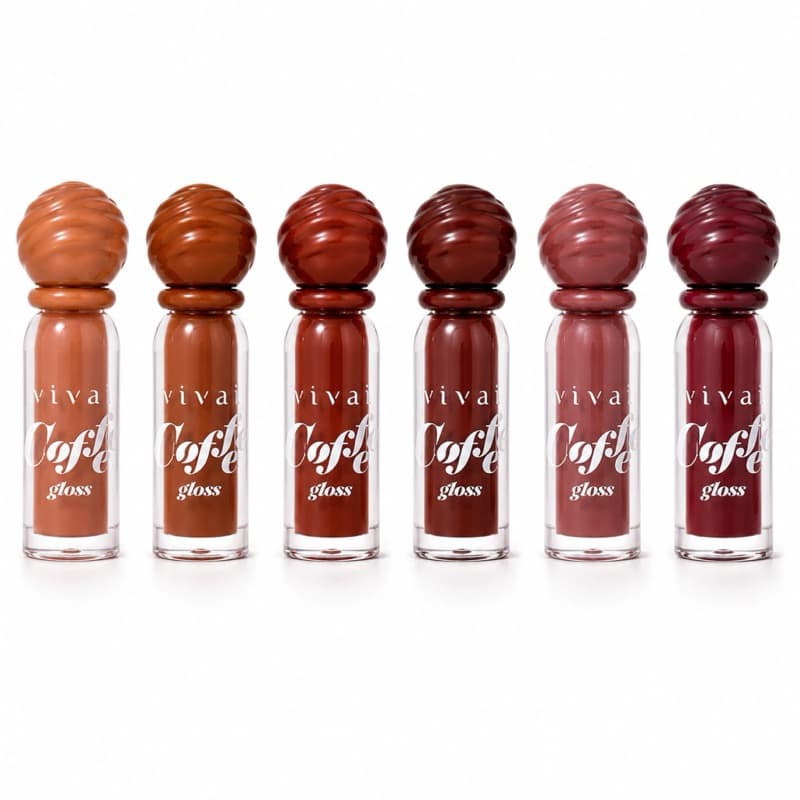 Gloss Labial Vivai Coffee Gloss Cores