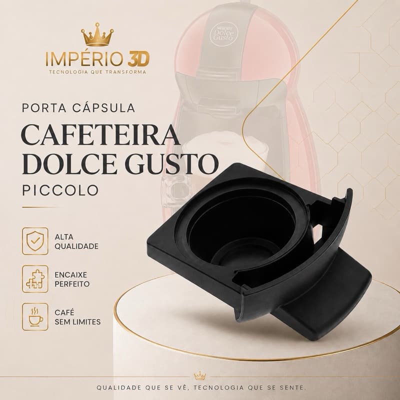 Porta Capsula Cafeteira Dolce Gusto Picollo arno PJ1006B1, PJ1006B2, PJ1000B1, PJ1000B2, PJ1002B1, PJ1002B2