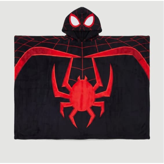Manta com Capuz Homem-Aranha Morales 1.3cm x 95cm