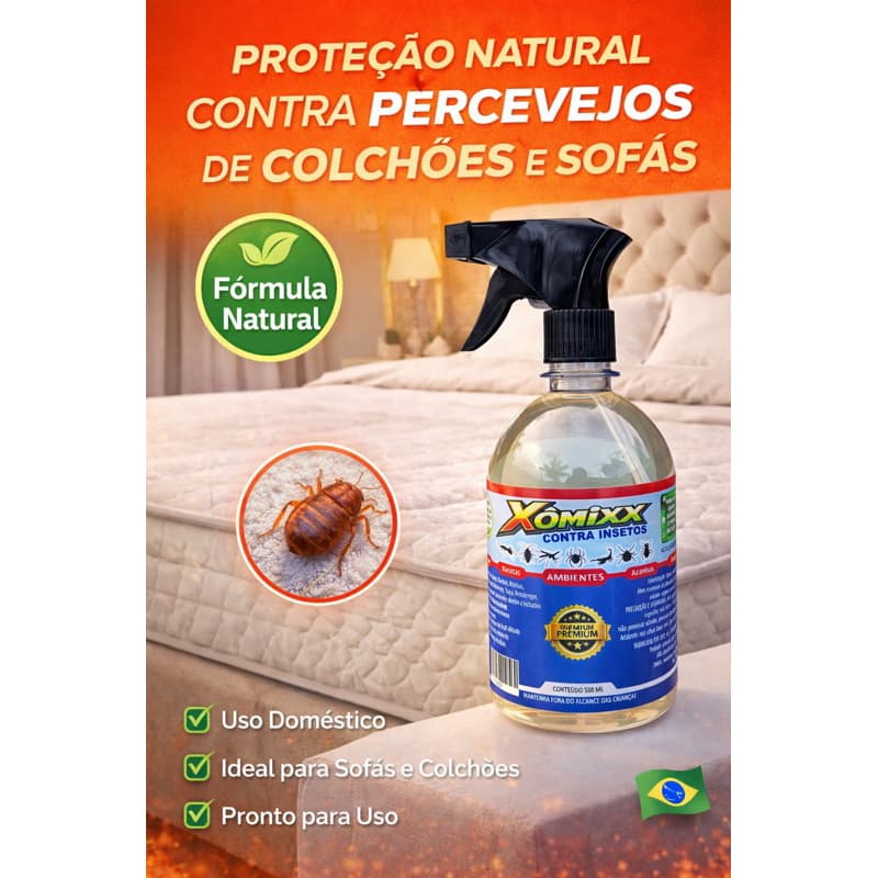 Seca percevejo de sofa e colchao 500 ml