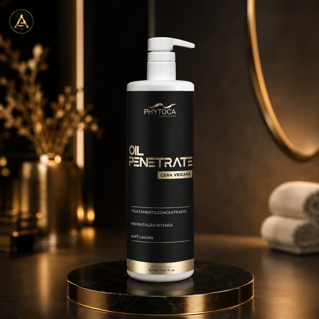Cera Vegana Phytoca Oil Penetrate 500ml Reconstrução Capilar Profunda