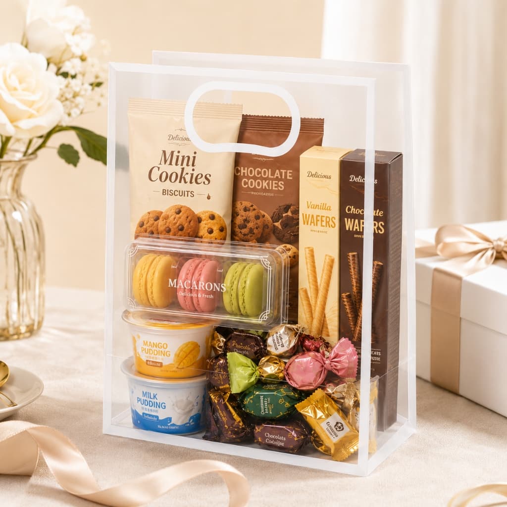 Kit 20 Sacola de presente Fosca 15*24*8cm 18*26*8cm 22*30*11cm