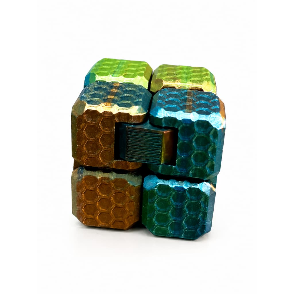 Cubo Infinito Sensorial Uai Arts | Alivie o Estresse, Aumente o Foco e Relaxe com Movimento Infinito