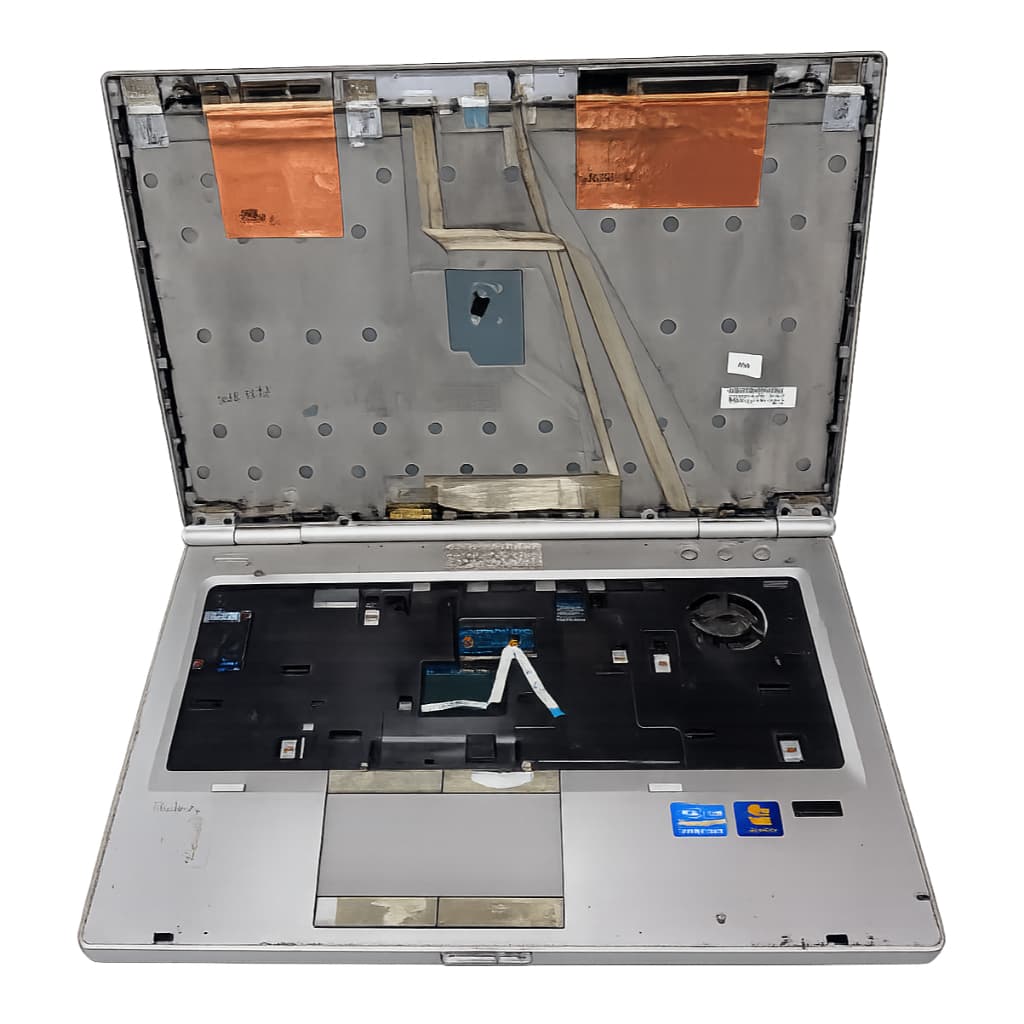 KIT  Placa Mãe Notebook Hp Elitebook 8460p + I5 2520M + CARCAÇA + DISSIPADOR + COOLER + FLATS 6050a2398701-mb-a02